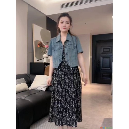 法式茶歇连衣裙女夏新款复古初恋温柔设计感小众衬衫裙长裙甜酷