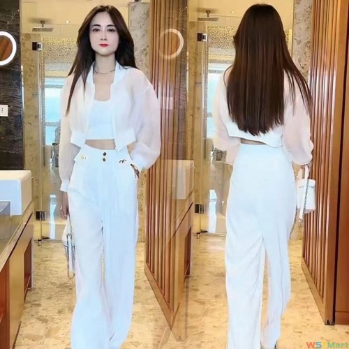 套装女夏季新款冰丝防晒