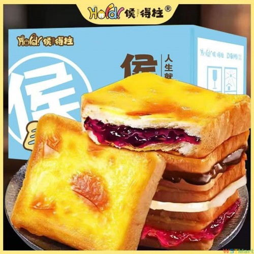 整箱80片】椰蓉面包吐司6片早餐软面包整箱批发价学生宿舍囤货