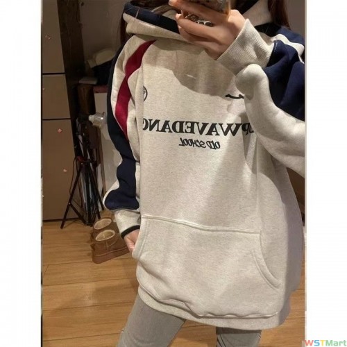 2024款100%纯棉设计感上衣秋冬新款通勤休闲