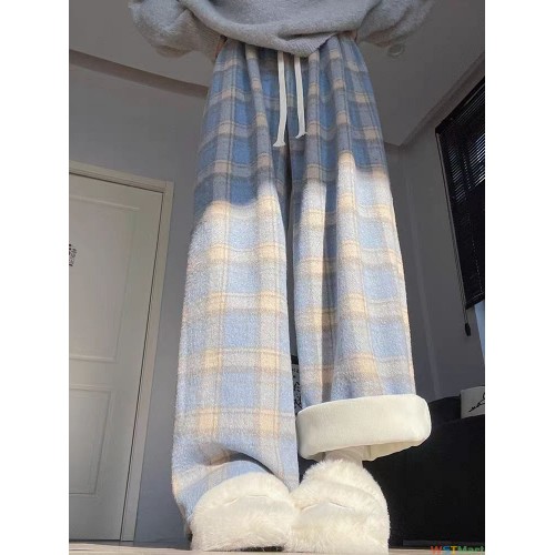 糯米裤保暖加厚秋冬