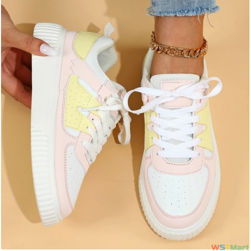 韩版厚底潮流情侣款板鞋透气舒适休闲运动鞋时尚百搭户外平底鞋