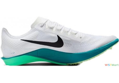 adidas Adizero Finesse 轻盈舒适 织物皮革 低帮 碳板 短跑跑步鞋 男女同款 绿蓝紫