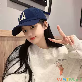 2022新款洋气CA帽子女时尚网红春秋季鸭舌帽韩版ins百搭棒球帽