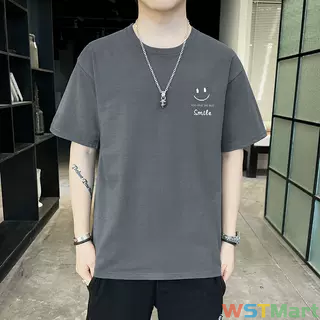 短袖t恤士夏季潮牌宽松港风体恤纯棉半袖潮流ins薄款装上衣服