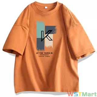 短袖t恤款夏季ins美式街潮流情侣百搭青少年半袖体恤休闲上衣