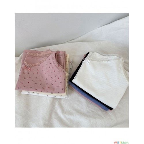 厂家吊带背心女夏季新款少女日系内搭蕾丝碎花小吊带外穿上衣服女