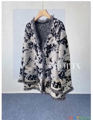 市100%羊绒秋冬款毛边女开衫外套拼色时尚气质针织衫毛衣 折后 ¥ 1139 优惠前 ¥ 1299 已售 11