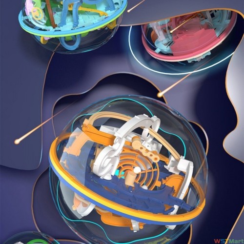 3d立体迷宫球走珠玩具儿童魔方专注力智开发益智思维训练滚珠男孩