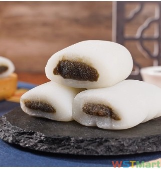 【新鲜日期】五黑桑葚爆浆冰皮糕无蔗糖补气血糕点健康解馋零食