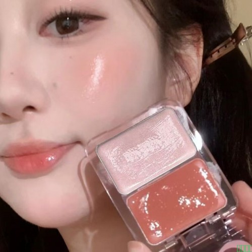 双拼水光肌腮红