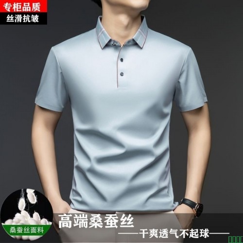 夏季运动POLO衫男女速干短袖翻领国旗t恤大码宽松半袖体恤上衣