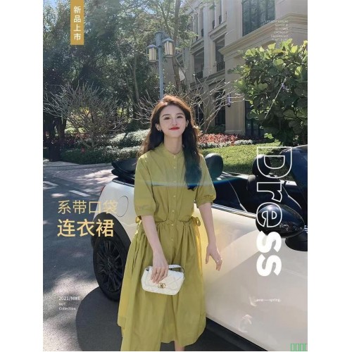 真丝桑蚕丝连衣裙女装夏季2024新款轻奢品牌小个子碎花气质A字裙