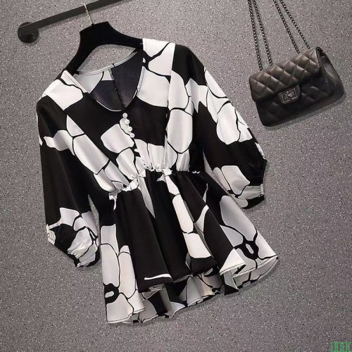 气质洋气减龄时尚套装2025夏装新款大码遮肚子韩版女装显瘦两件套