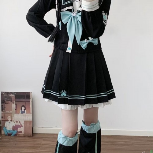 芒栗狸原创JK【猫薄荷】水手服套装制服正版日系可爱学院风春夏