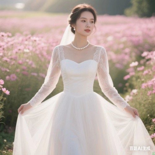 婚纱主婚纱冰沙公主型