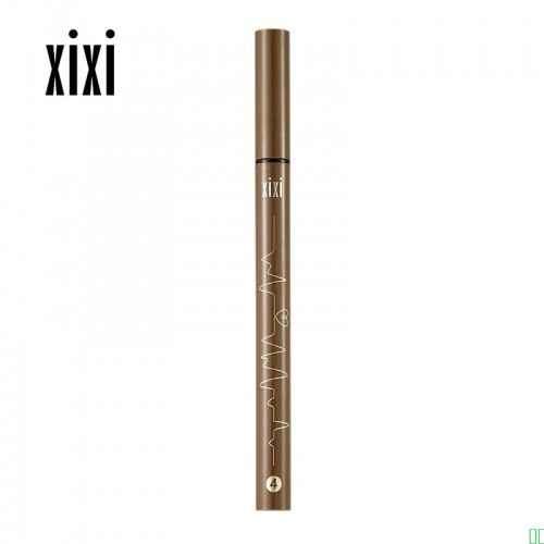 xixi纤细描绘眼线笔显色自然防水不易晕染初学者黑色棕色眼线液笔