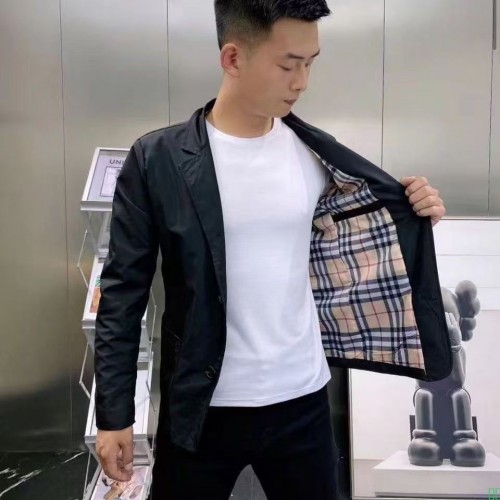 2023春夏新款休闲西服男士短款修身商务百搭帅气西装外套潮流夹克