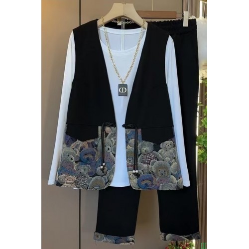 大码宽松胖mm200斤针织马甲显瘦百搭慵懒风休闲坎肩淡人穿搭背心