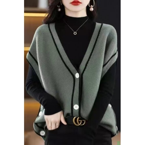 2024秋季针织衫宽松毛衫外套200斤胖妹大码女装毛衣上衣开衫外搭