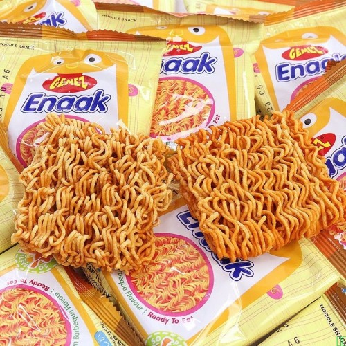 Gemez印尼进口小鸡面整箱Enaak干脆面干吃面儿童零食小吃休闲零食