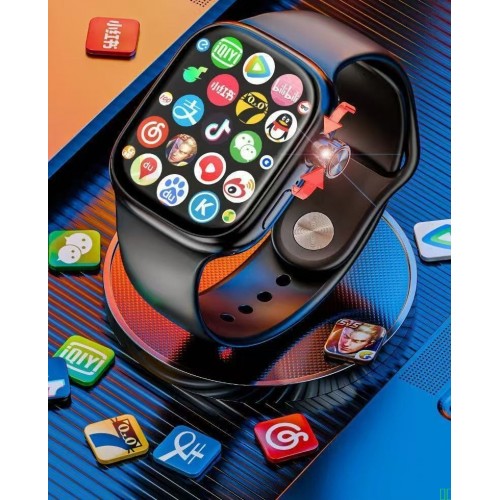 华强北S10大屏5g蜂窝版智能手表插卡触屏多功能旋转摄像电话手表