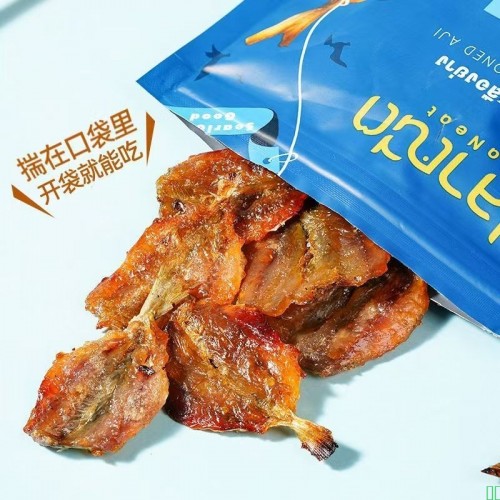 泰国进口PlaNeat芭腻鱼干烤鲹鱼原味香辣网红即食鱼干休闲小零食