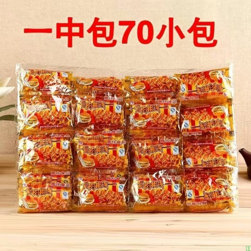 惠诚骨肉相连小零食童年食品怀旧8090膨化食品休闲零食小吃儿时