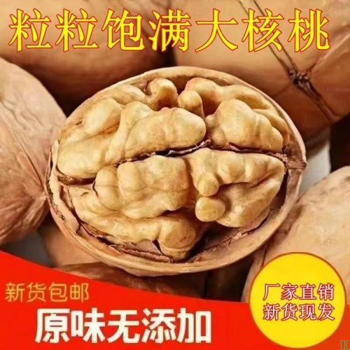 野生山薄壳核桃新货新鲜核桃肉长白山特产级胡桃生核桃仁纯天然