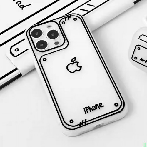 FKTH磨砂17promax手机壳适用苹果16promax二次元iphone15透明14原创17pr