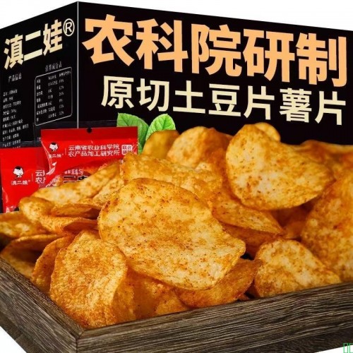 土豆片云南贵州特产麻辣味薯片解馋办公室追剧小零食
