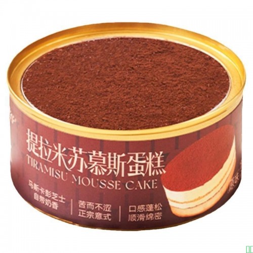 【官方正品】贝优谷动物奶油小蛋糕下午茶蛋糕慕斯甜品罐子千层零食罐装罐头