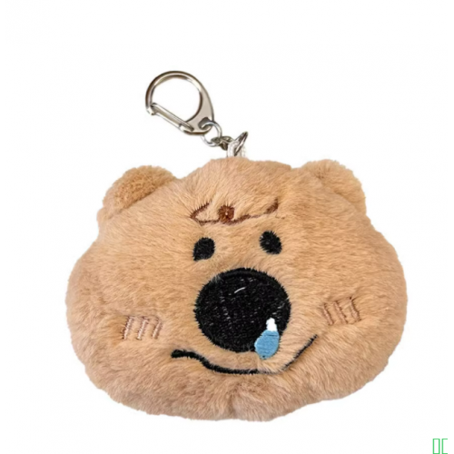 趣味毛绒小熊公仔挂件可爱卡通少女钥匙扣软萌玩偶朋友闺蜜小礼品