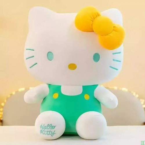 hellokitty公仔KT猫玩偶睡觉抱枕大号毛绒娃娃凯蒂猫玩具生日礼物