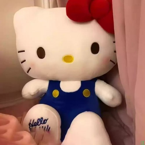 hellokitty公仔KT猫玩偶睡觉抱枕大号毛绒娃娃凯蒂猫玩具生日礼物
