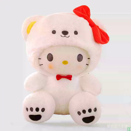 hellokitty玩偶公仔哈喽kt猫娃娃闺蜜生日礼物女友 七夕情人节