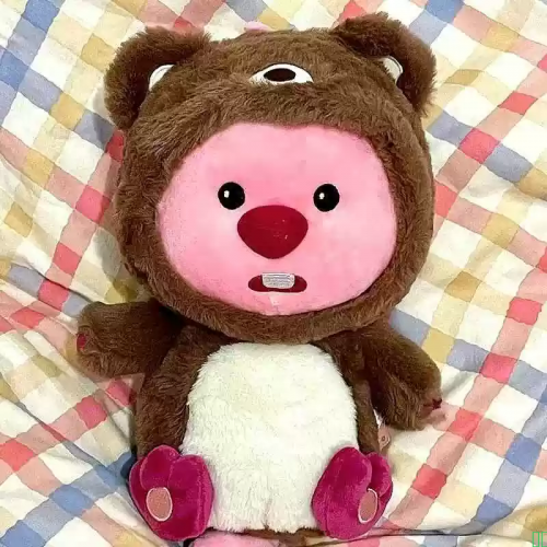 loopy玩偶大号loopy公仔摆件露比娃娃可爱毛绒露比玩偶露比公仔