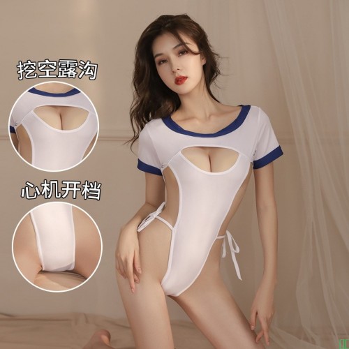 情趣连体衣制服性感内衣女情趣激情服装灌云县纯欲睡衣女诱惑