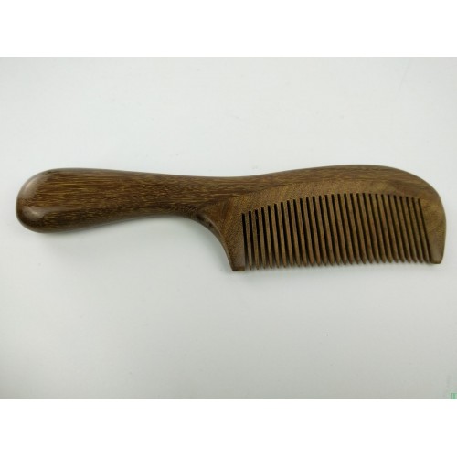 金丝绿檀木梳 檀木梳子 梳子 绿檀梳 木质 木器金丝绿檀梳