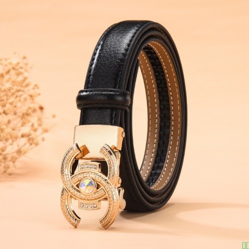 网红同款蝴蝶镶钻女士皮带真皮休闲百搭腰带女配裙子装饰学生裤带