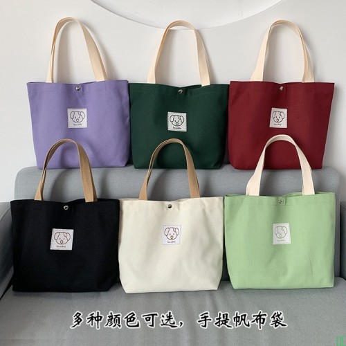 帆布袋可爱卡通日系ins补习便当包小号手提包女包伴手礼外 贸批发