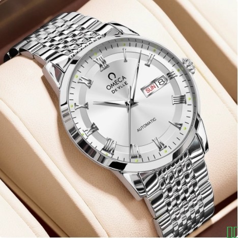 2023新款防水男士手表男全自动机械表防水学生韩版时尚潮流情侣表