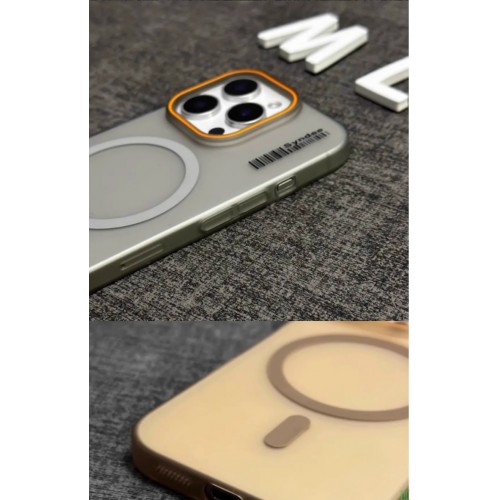 高品质透气散热磁吸折叠支架适用苹果16pro手机壳新款超薄15promax简约防摔14/13/12/11