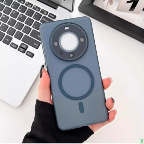 灰色强磁吸适用vivoX200s手机壳OPPOFindx8s+磨砂x7Ultra高级水泥灰x100s薄reno13硬iQOO一加ace5小米15/14