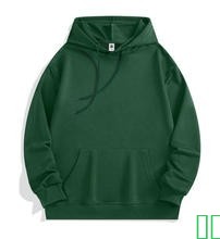 连帽卫衣男春秋款宽松棉广告衫工作服班服套头衫团体活动logo刺绣