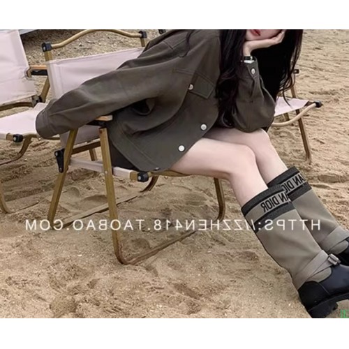 MZVZ美式复古迷彩阔腿牛仔裤女秋冬2025新款宽松直筒高腰工装裤子