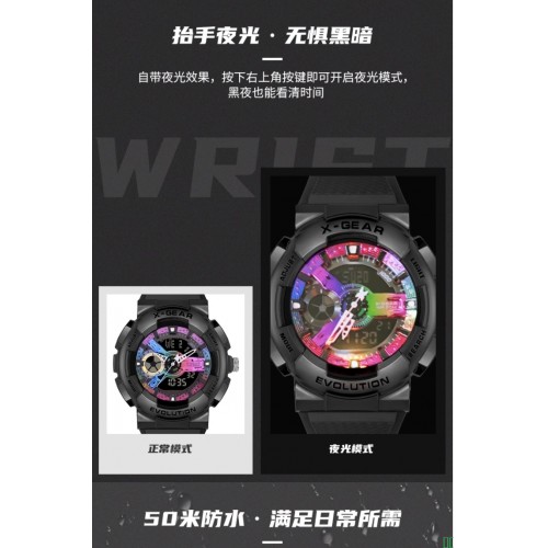 新款防水手表男士腕表瑞士机芯全自动非机械表男商务休闲时尚进口