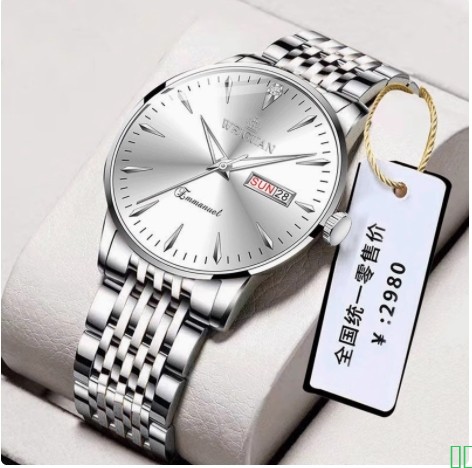 casio卡西欧手表男休闲皮带简约指针石英表MTP-V004L-7A海外直邮