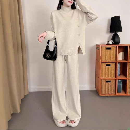 秋冬针织套装保暖