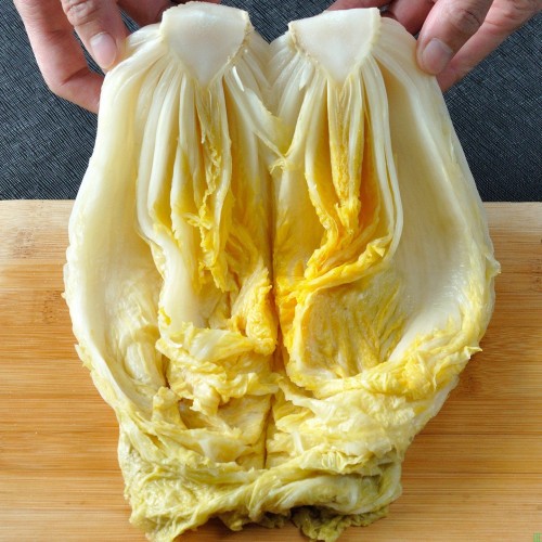 东北特产酸菜芯整颗大颗酸菜传统腌制方法酸白菜饺子馅1份5斤包邮-淘宝网